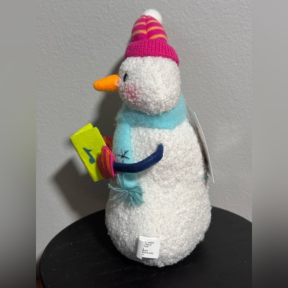 Target Wondershop Caroling Stuffed Weighted Snowman Figure - Picture 13 of 14